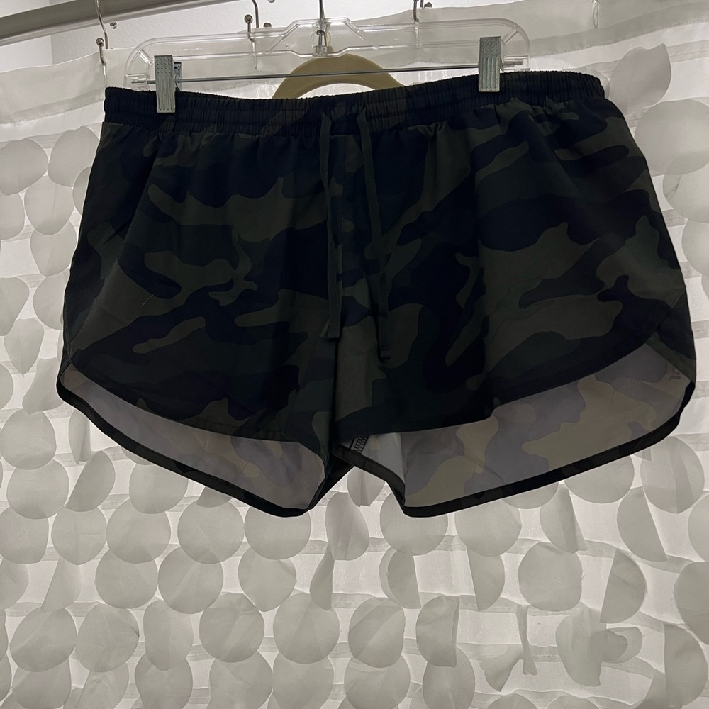 Old Navy Women's Camouflage Athletic Shorts, mid-rise, 3” inseam